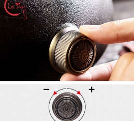 Bếp đun ấm tetsubin bằng gang hồng ngoại hoạ tiết bền đẹp BG04