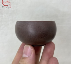 Chén trà tử sa nê hưng trơn 50ml CNH01