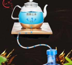 Bếp pha trà thủy tinh đơn hút nước trong lòng ấm KamJove H7 chính hãng