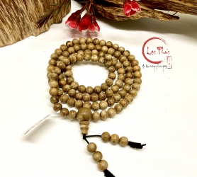 Chuỗi Dây 108 hạt Trầm Banh Thiên Nhiên VN cao cấp 6li BG6