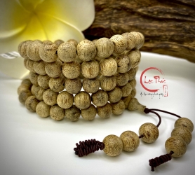 Chuỗi Dây 108 hạt Trầm Tốc Thiên Nhiên VN cao cấp 8li BGT8