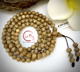 Chuổi Dây 108 hạt Trầm Tốc Thiên Nhiên VN cao cấp 6li CGT6