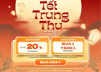 Khuyến mãi Trung Thu 2026 - Ưu đãi ĐẶC BIỆT dòng trà PHỔ NHĨ tại Hội Quán Lạc Phúc