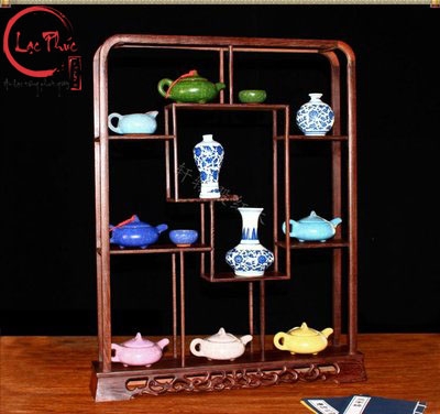 Kệ gỗ mini trưng bày KE01