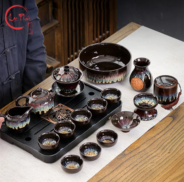 Bộ ấm trà Thiên Mục