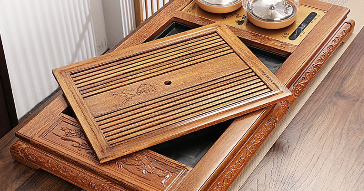 Lợi Ích Của Khay Trà Gỗ Trong Việc Nâng Cao Trải Nghiệm Trà Đạo