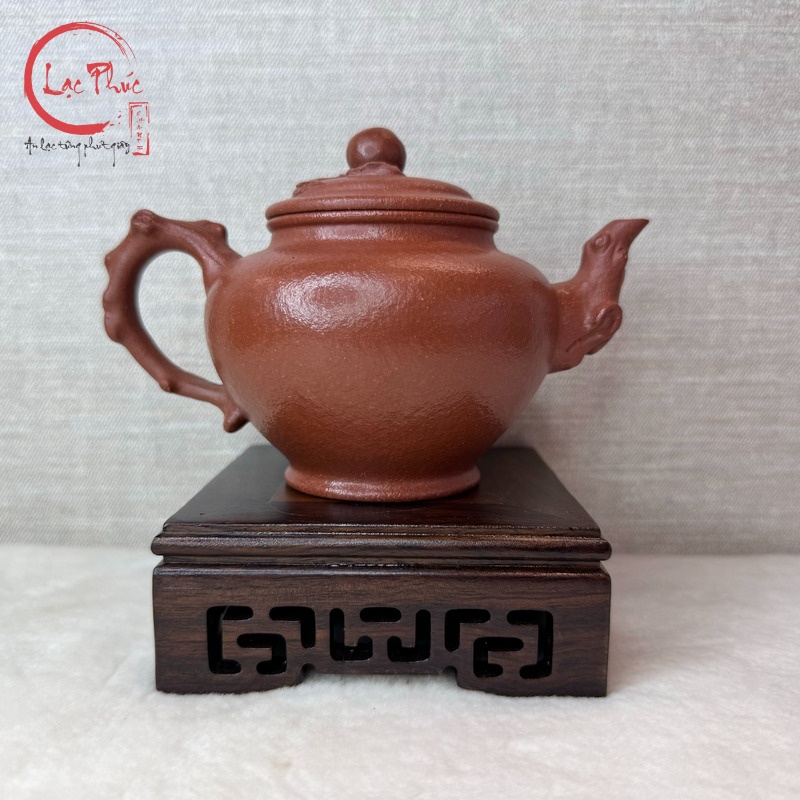 Ấm tử sa đào thọ long huyết sa 360ml ATS379-2