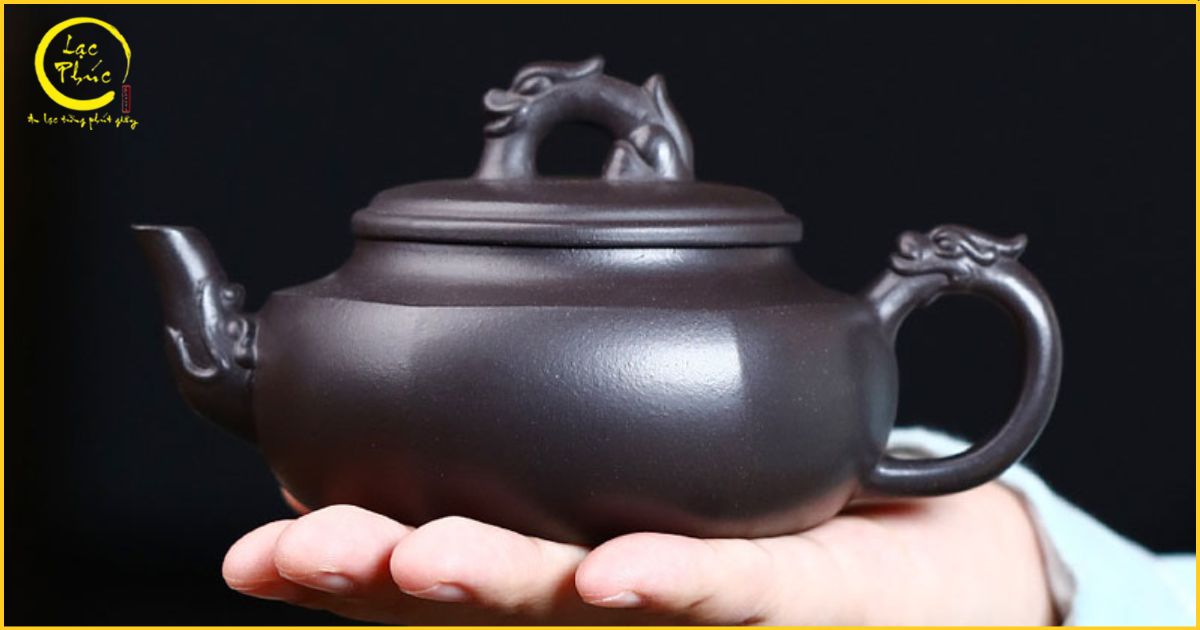 Ấm Tử Sa Lục Phương Long