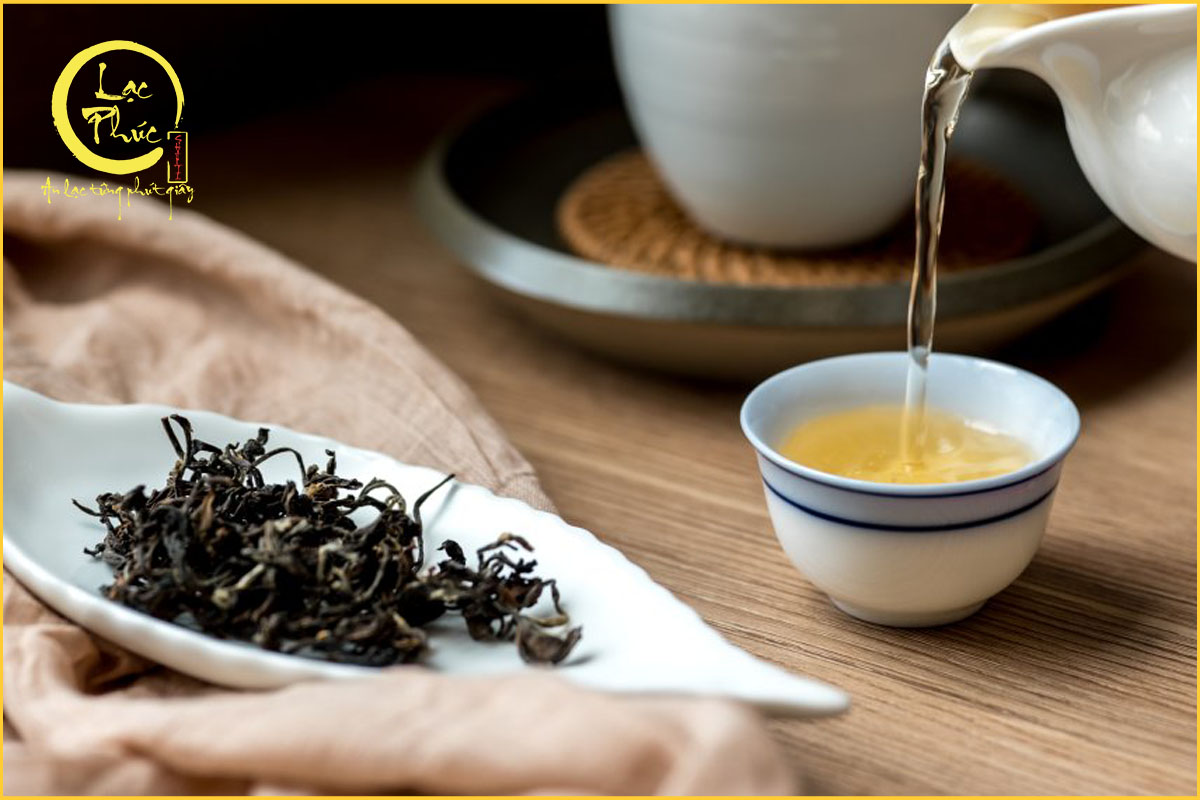 Cách pha Trà Ô Long Đông Phương Mỹ Nhân chuẩn vị