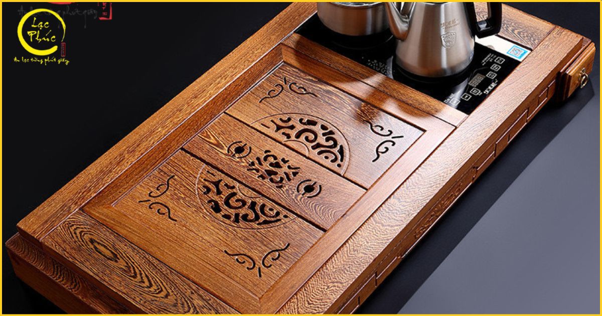 Lợi ích của khay trà gỗ trong việc nâng cao trải nghiệm trà đạo