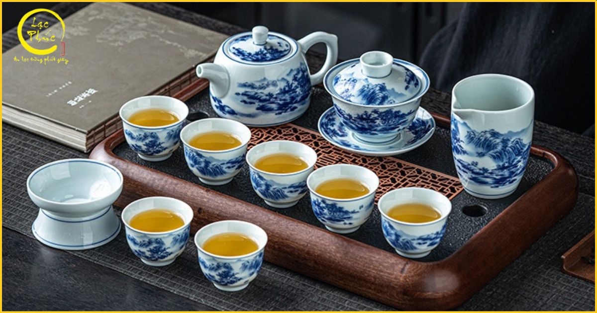 Lý do bộ ấm trà sứ là lựa chọn lý tưởng